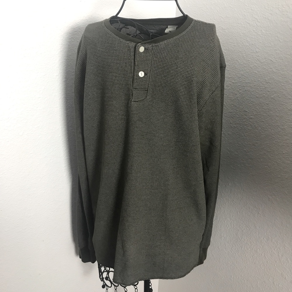 CHAPS Men's M Long Sleeve Thermal Shirt